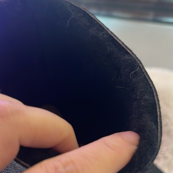 Kenneth Cole New York black genuine leather and shearling above the ankles - Picture 7 of 7